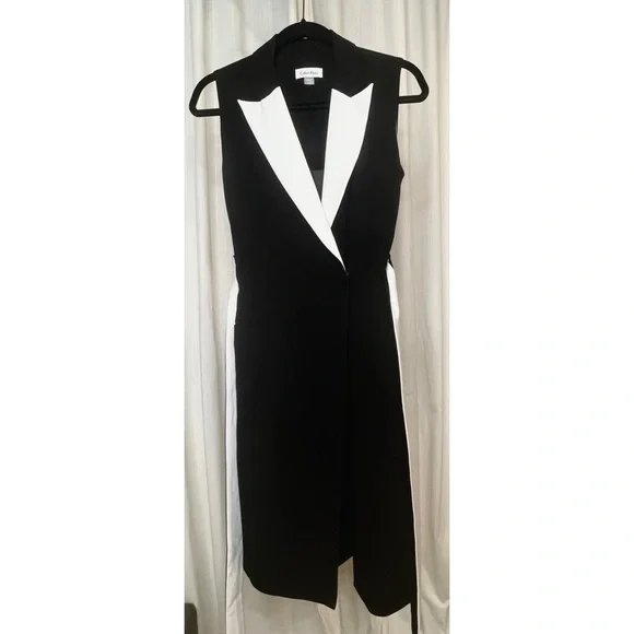 Calvin Klein Jacket Coat Vest - Picture 2 of 6